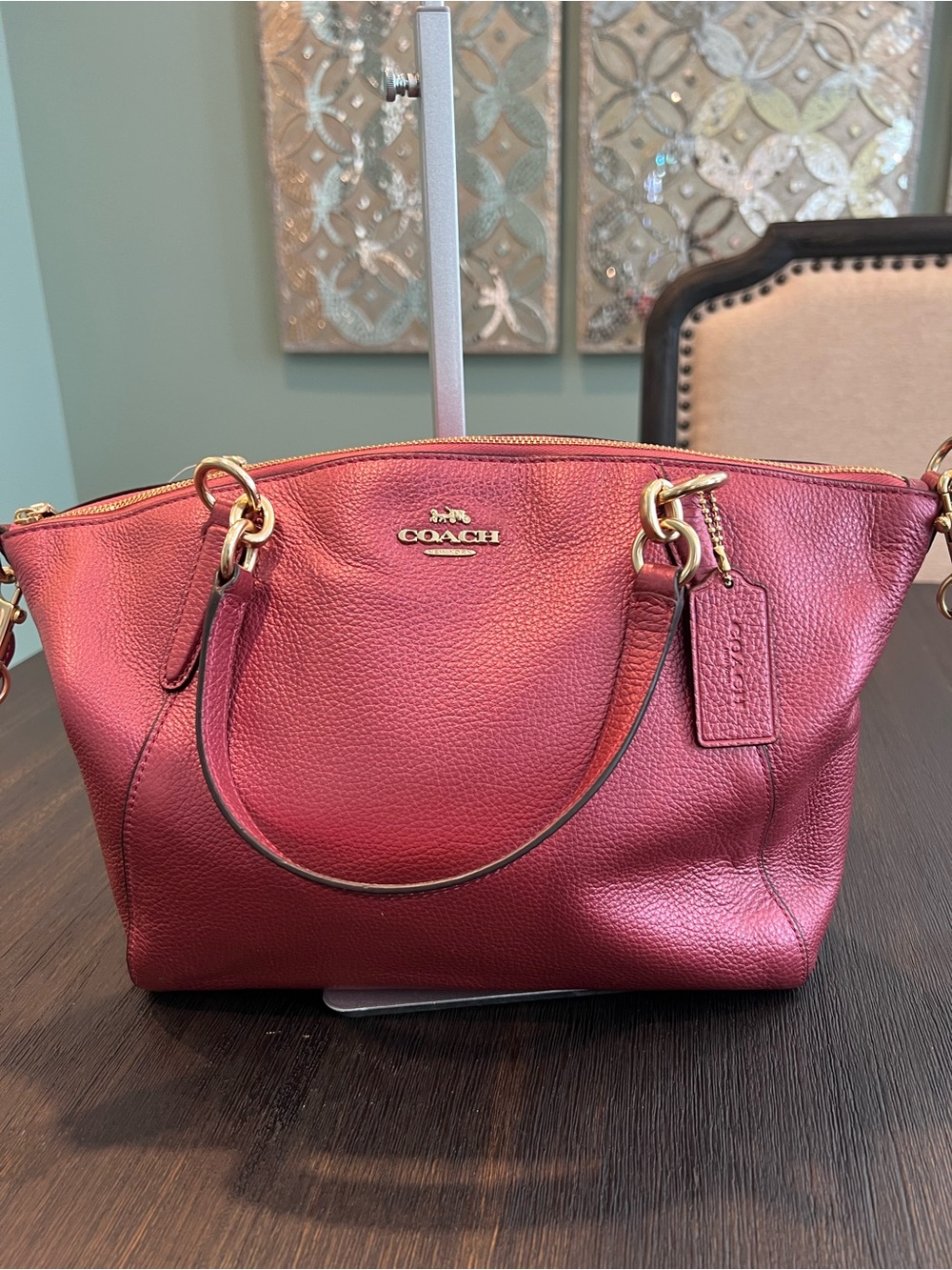 NWT Coach Kelsey Satchel